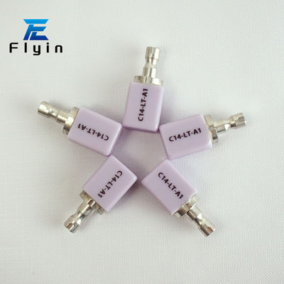 kopen Tandheelkundig laboratorium CAD CAM C14 B40 Lithium Disilicaat Blocks E-MAX Smile Design Material online manufacture