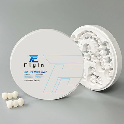 kopen Tandheelkundig Lab Cad Cam Zirconia Blocks 3D Pro Multilayer Pre Shaded Voor Open Systeem online manufacture