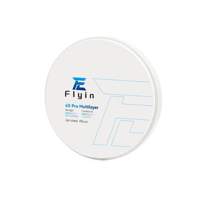 kopen Tandheelkunde Cad Cam Tandheelkundig Lab Zirconia Keramische blokken 4D Pro Multilayer online manufacture