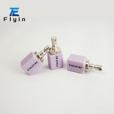 kopen Flyin C14 HT/LT Lithium Disilicaat Keramische 14mm Grootte Opties Perfect voor inleg in tandheelkundige laboratoria en klinieken online manufacture