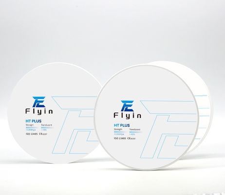 Fabriek direct leveren Wit Het zeer doorschijnende zirconiumblok Dioxide CAD CAM standaard zirconia blok