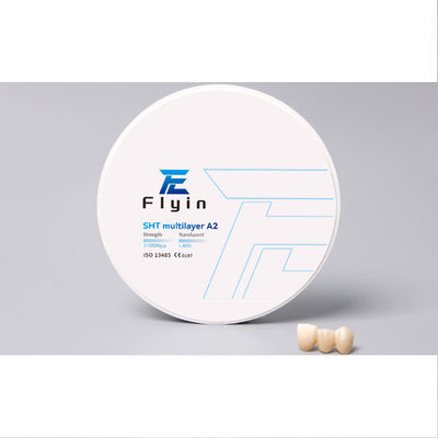 Pre Shad Zirconia Tandheelkundige Bloc Tandheelkundig Lab SHT Meerlaagse Zirconia Keramische Scheer