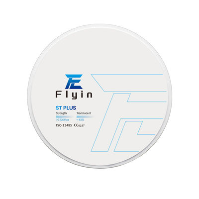 Flyin ST Plus Zirconia Disc CAD CAM Supertranslucentie 43% Hoge kwaliteit voor het maken van valse tanden/oraalmateriaal