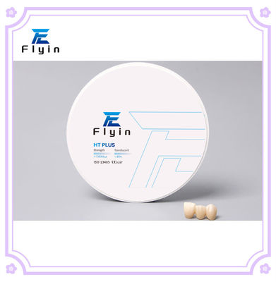 Monolayer HT Plus Zirconia Blocks Cad Cam voor freesmachines Tandheelkundige apparatuur